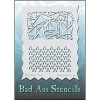 Full Size Bad Ass Stencil 6029 (Full Size Bad Ass Stencil 6029)